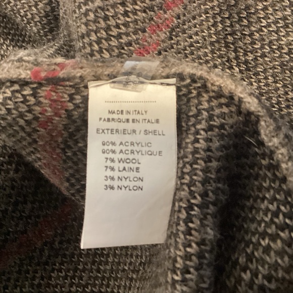 Charlie B Made in Italy Sweater jacket with open bottom Women’s size XL - Picture 7 of 9